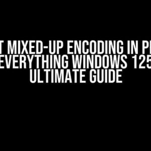 Detect Mixed-up Encoding in PHP and Make Everything Windows 1252: The Ultimate Guide