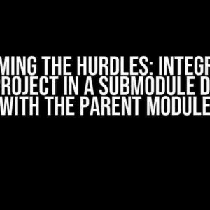 Overcoming the hurdles: Integrating a GoLand project in a submodule directory with the parent module