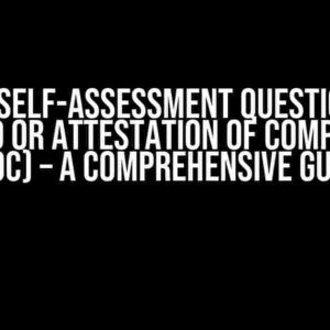 Stripe: Self-Assessment Questionnaire (SAQ) D or Attestation of Compliance (AoC) – A Comprehensive Guide