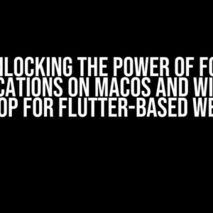 Unlocking the Power of FCM Notifications on MacOS and Windows Desktop for Flutter-Based Webview